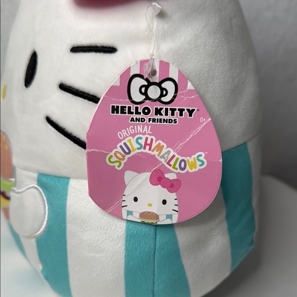 NWT Hello Kitty and Friends Burger Food Truck Sanrio Squishmallow Plushie 12" - Picture 3 of 6